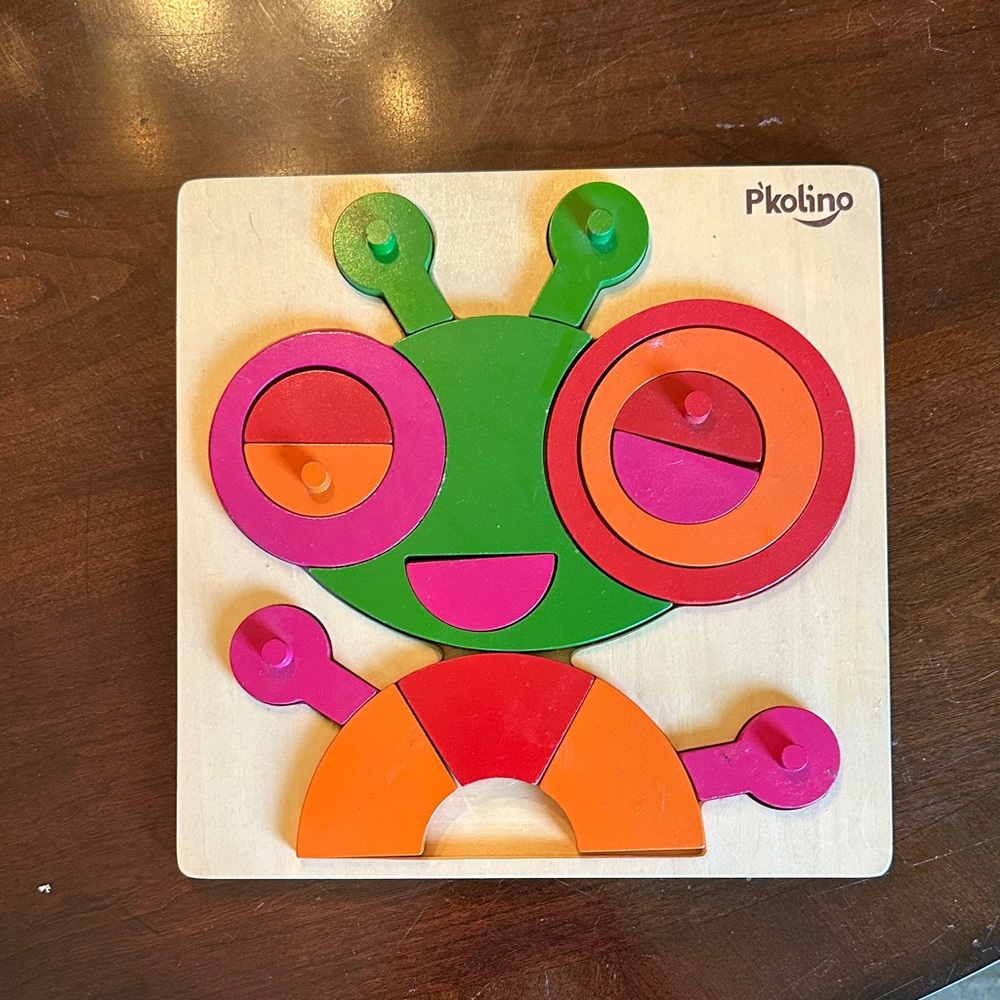 Colorful Bug Puzzle for Kids